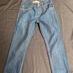 Boys Levi Dark Wash 511 SlimJeans size 14